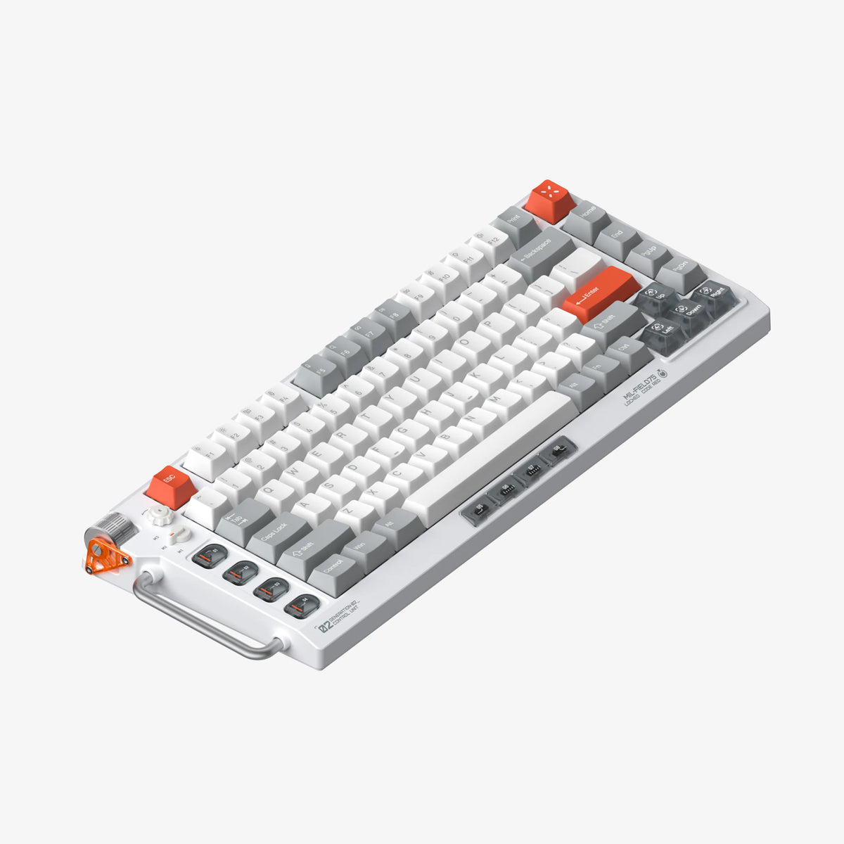 NuPhy Field75 HE V2 High-Profile Magnetic Switch Gaming Keyboard - FrostFlare