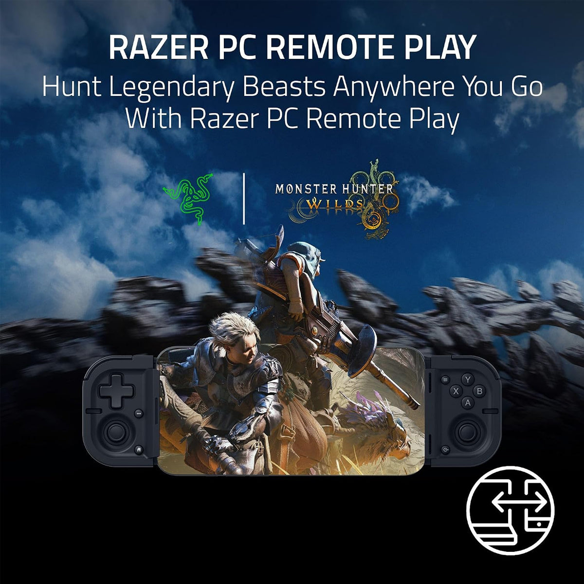 Razer Prio Foldable USB-C Gaming Controller for Android & iPhone