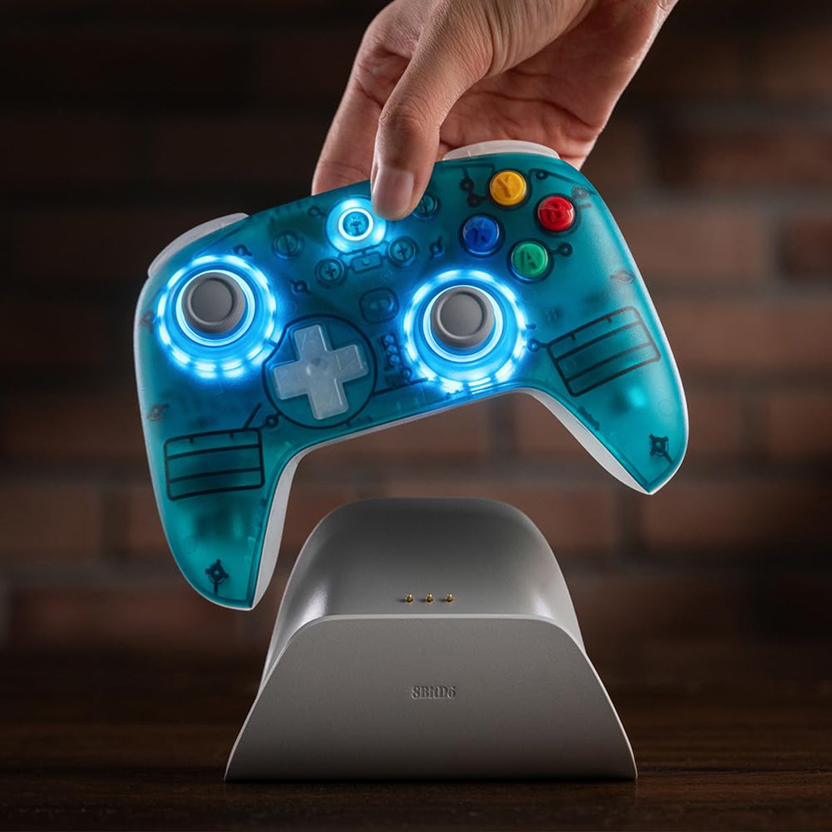 8BitDo Ultimate 2 Wireless Controller with TMR Joysticks, Switchable Hall Effect/ Tactile Triggers