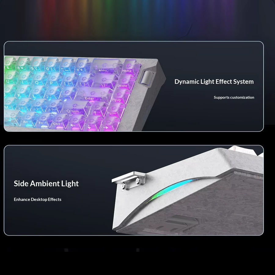 Ajazz AK680 V3 RGB Wired 68-Keys Magnetic Keyboard