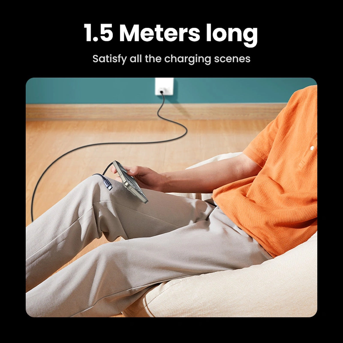 Ugreen 100W 2-in-1 USB-C to 2xUSB-C PD Fast Charging Cable