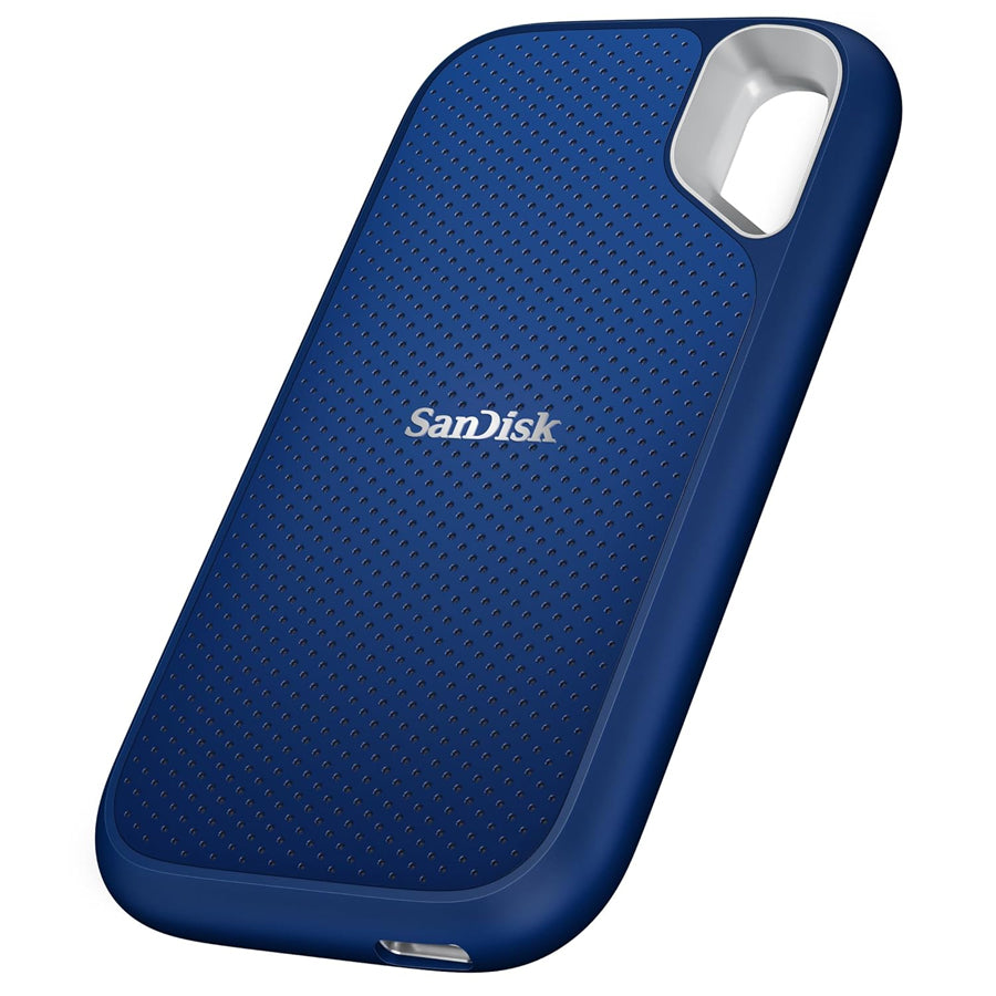 Sandisk Extreme 2TB USB-C USB 3.2 Gen 2 Up To 1050MB/S Portable SSD V2 (Royal Blue, Monterey, White)