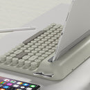 Ajazz AF84 Dual-Mode 84-Keys Membrane Keyboard (White/Grey)