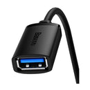 Baseus AirJoy Series USB3.0 Extention Cable 5m (Cluster Black) (B00631103111-05)