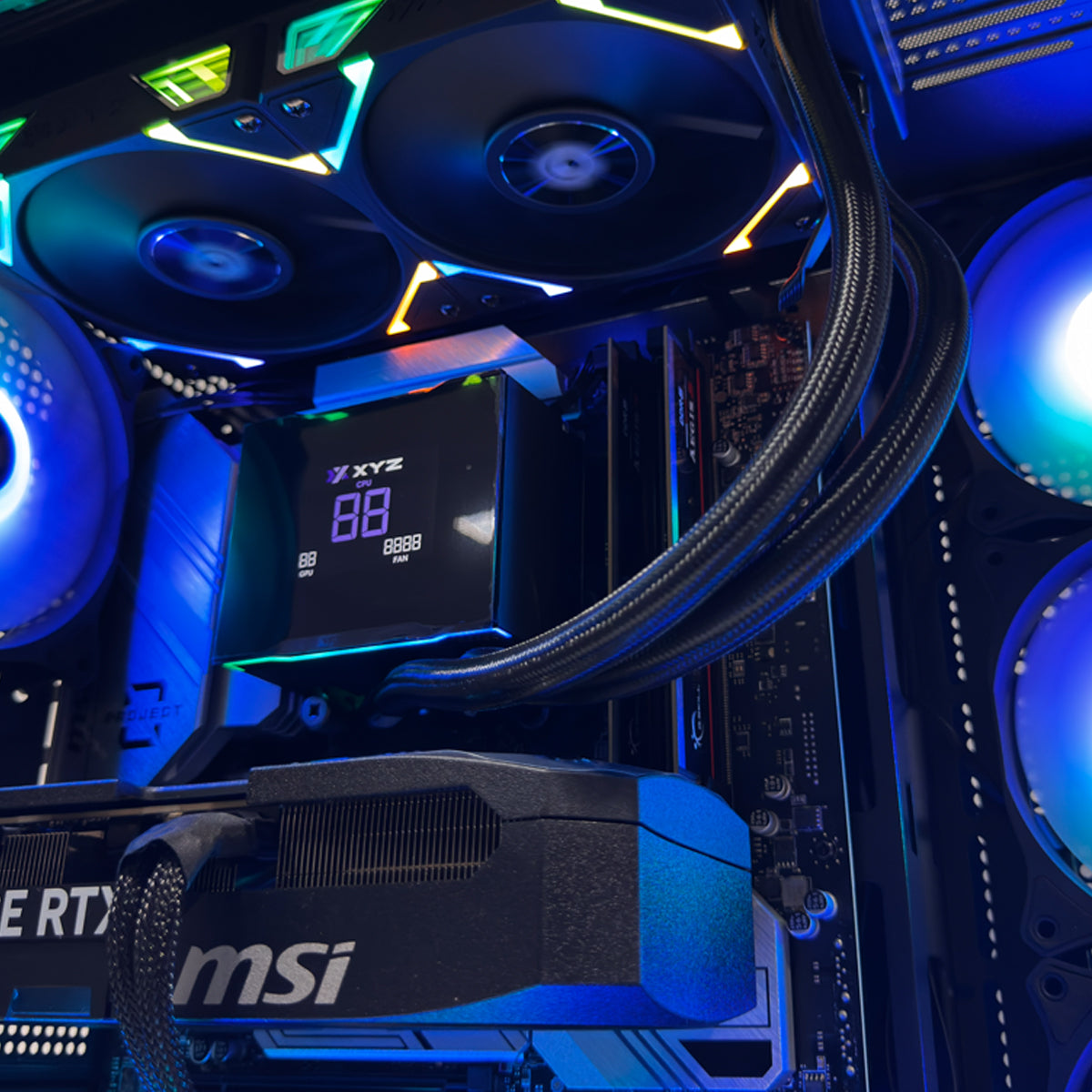 Sophos Tesseract X 50 Black Desktop Gaming PC