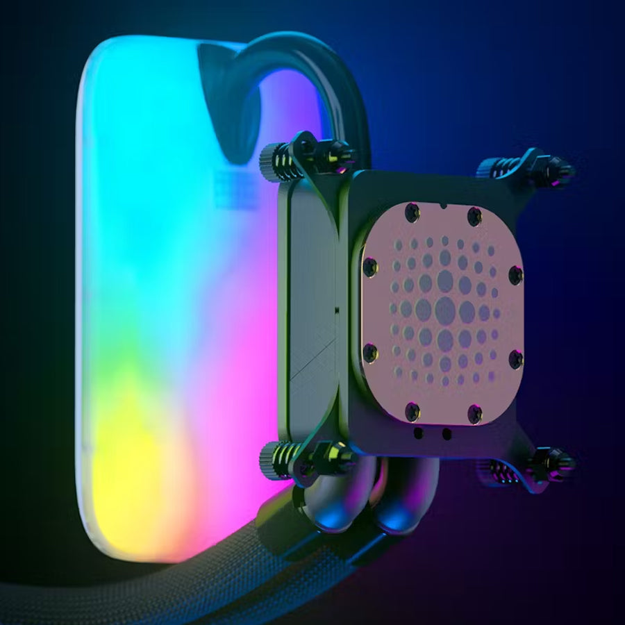 Hyte THICC Q60 Digital Processor Cooling (Fan-Hyte-Q60-BW)