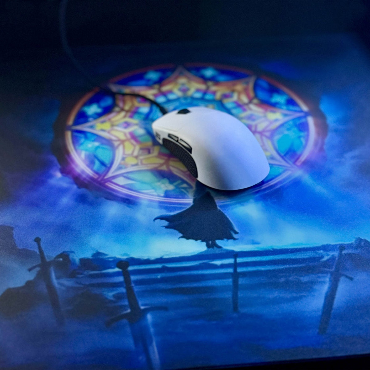 Lock On Harut Glass Mousepad