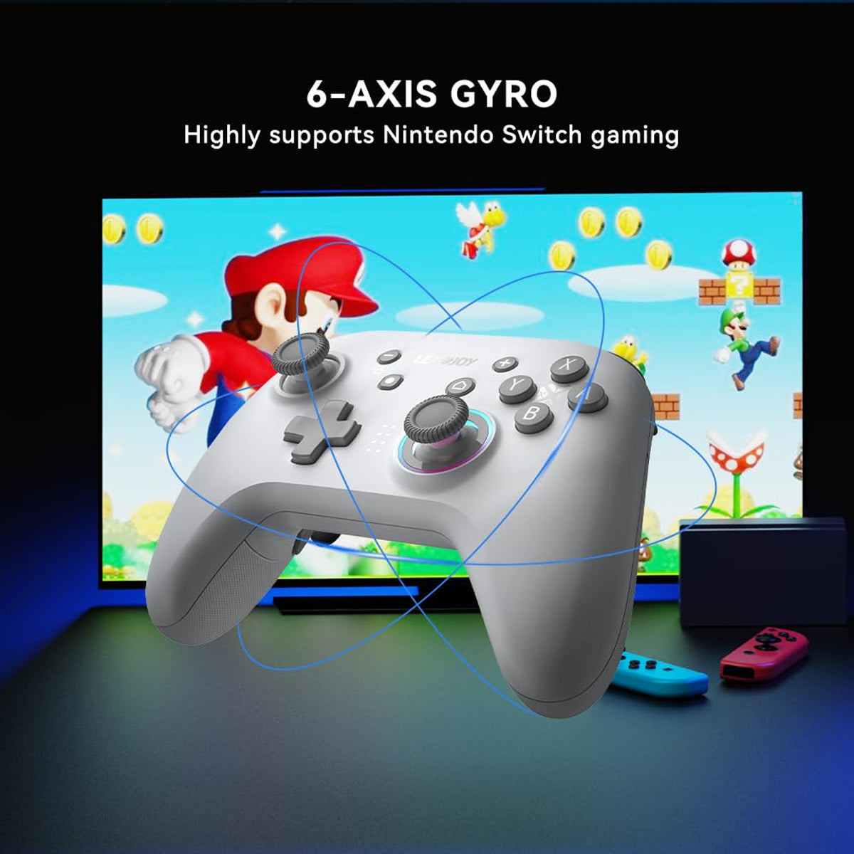 LeadJoy Z1 Lite Multi-Platform Wireless Game Controller for Switch/PC/Steam/iOS/Android