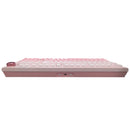E-Yooso Z-101 RGB 101 Keys Tri-Mode Hot-Swappable Mechanical Keyboard Gradient Pink