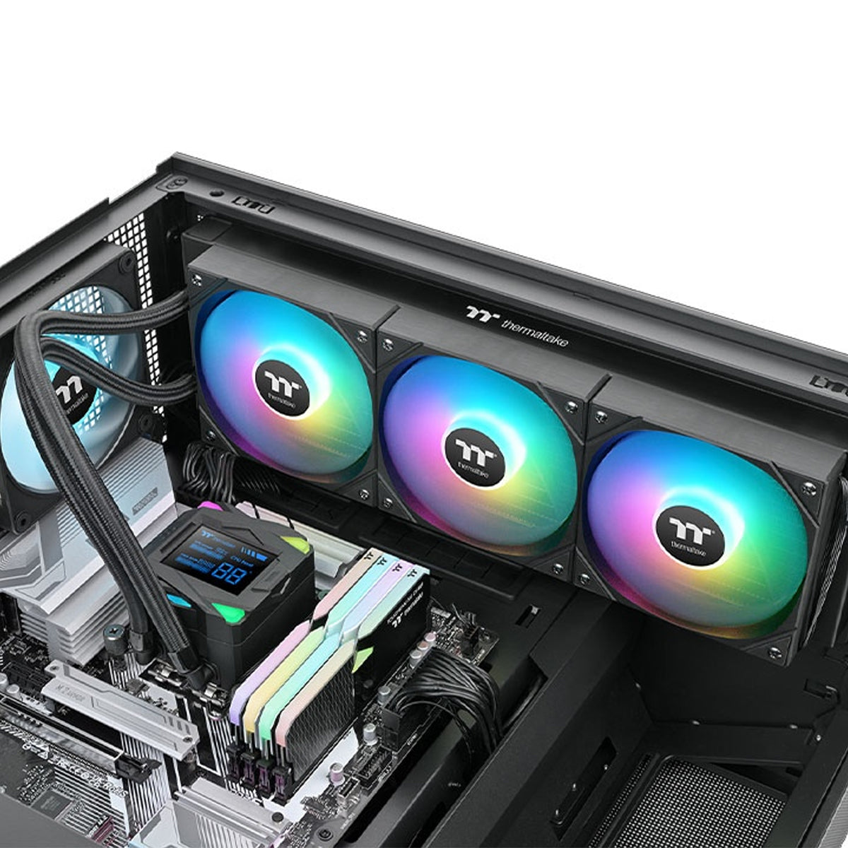 Thermaltake LA360-S ARGB Sync AIO Liquid Cooler with 2.4" Segment LCD