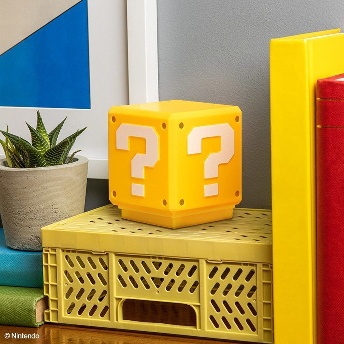 Paladone Super Mario Bros Mini Question Block Light V4 (PP3428NNV4)