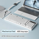 Ajazz AF98 Wired 97-Keys Membrane Keyboard (White)