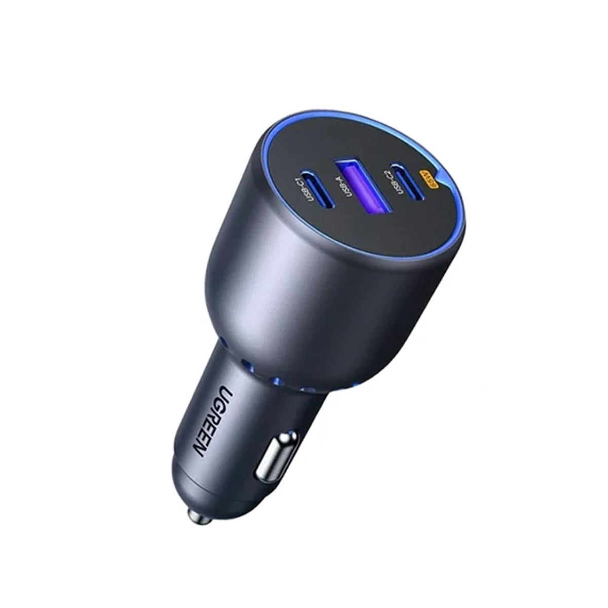 Ugreen 3-Port 2xUSB-C + USB-A 75W Fast Car Charger (EC703/35024)