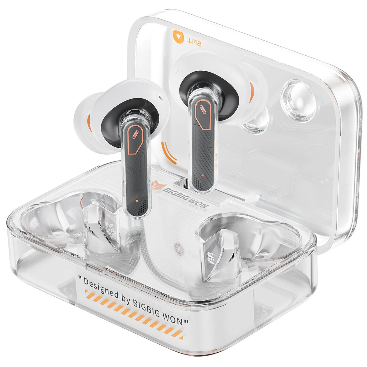 Bigbig Won Halo Buds TWS Earphone (White, Purple)