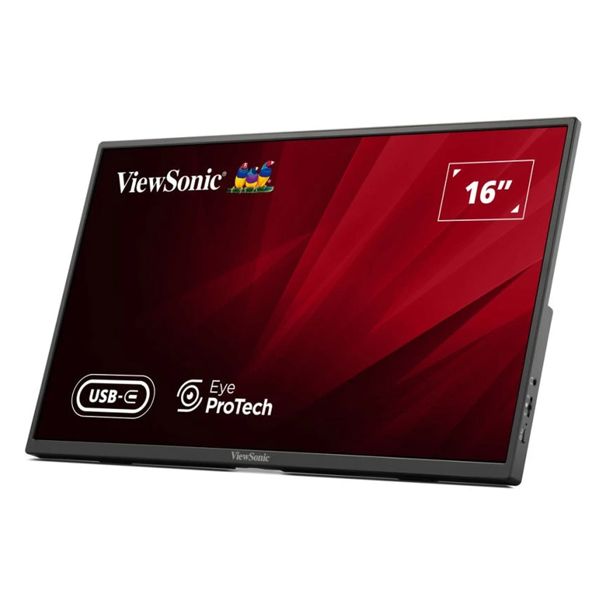 ViewSonic VA1650 16" FHD (1920X1080) 60Hz 7ms IPS USB-C Lightweight Portable Monitor
