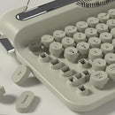 Ajazz AF84 Dual-Mode 84-Keys Membrane Keyboard (White/Grey)