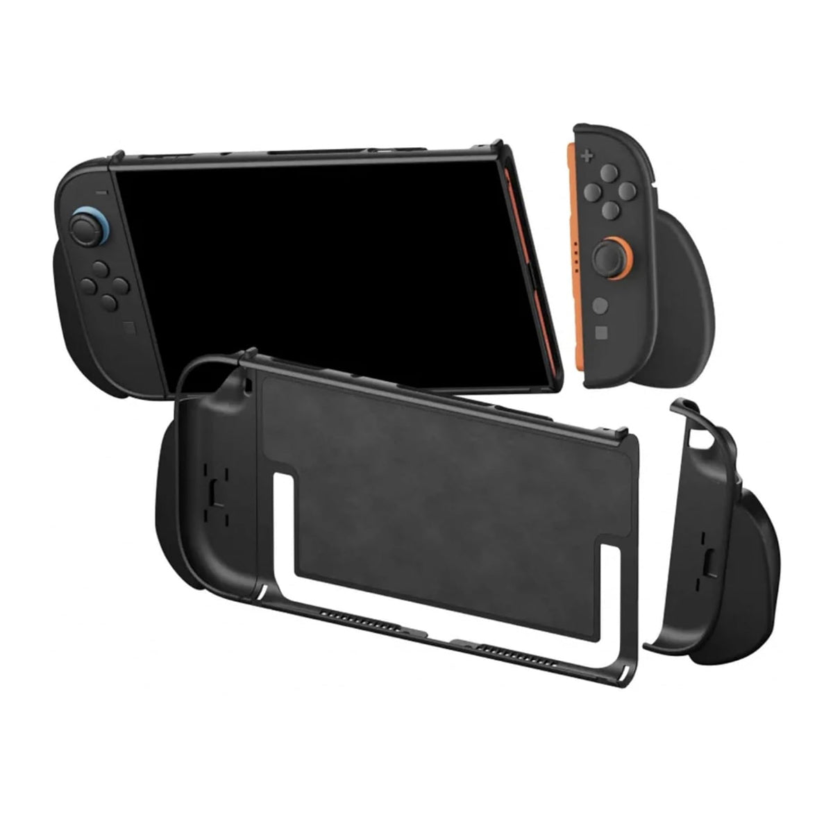 Genki Attack Vector Swappable Grip Case for Nintendo Switch 2 (HTGAV-BLK)