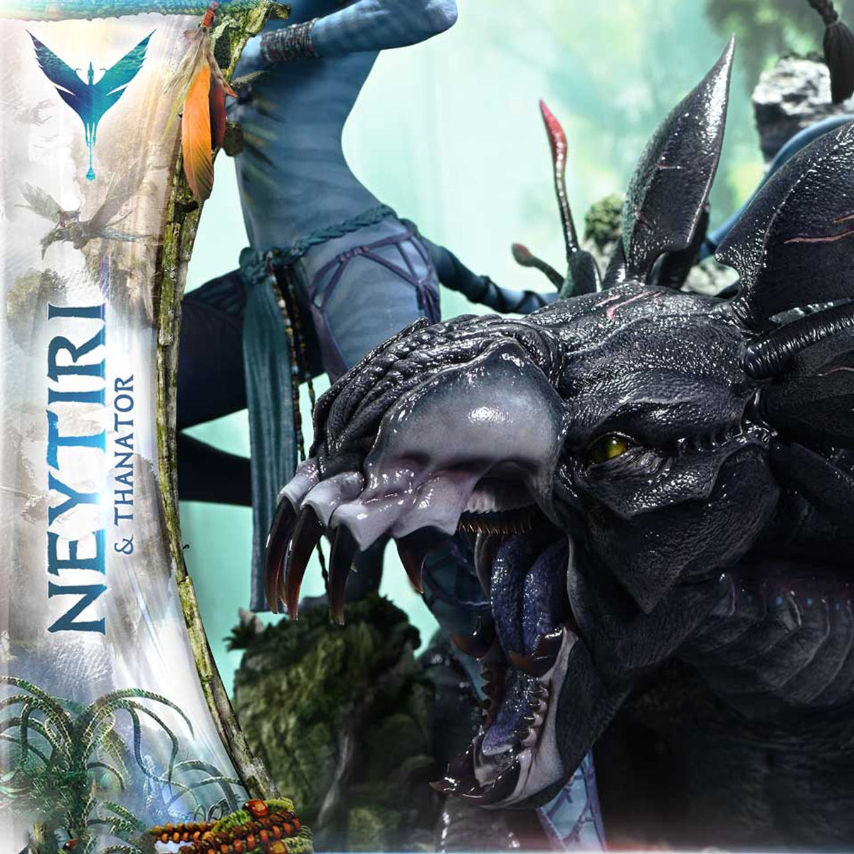 Real Elite Masterline Avatar (Film) Neytiri & Thanator Avatar Legacy Collection