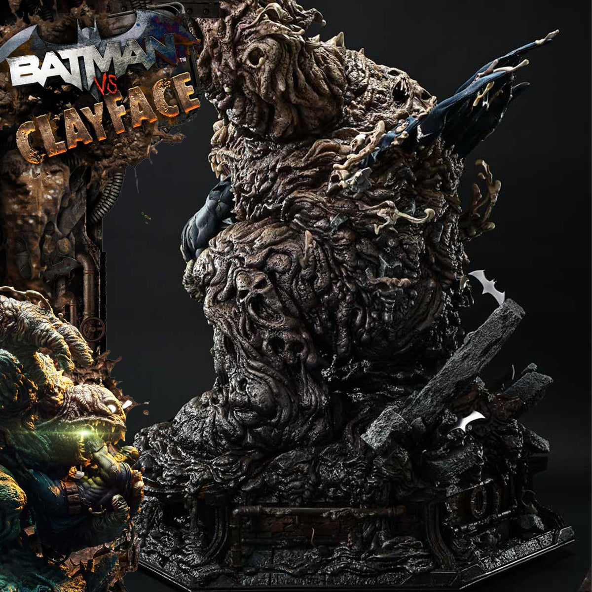 Ultimate Premium Masterline Batman (Comics) Batman Vs Clayface