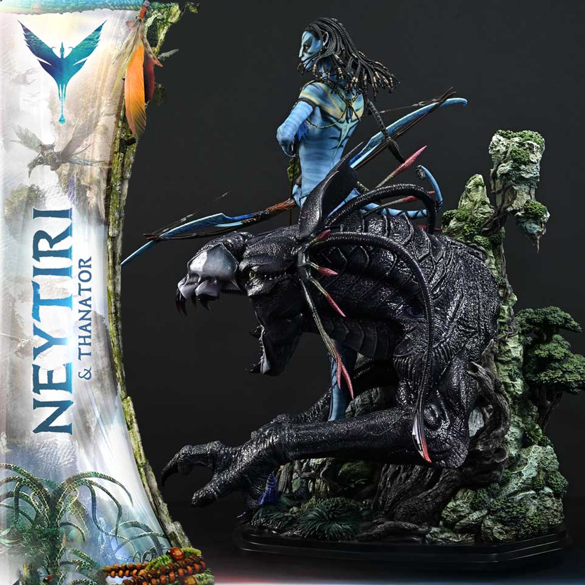 Real Elite Masterline Avatar (Film) Neytiri & Thanator Avatar Legacy Collection