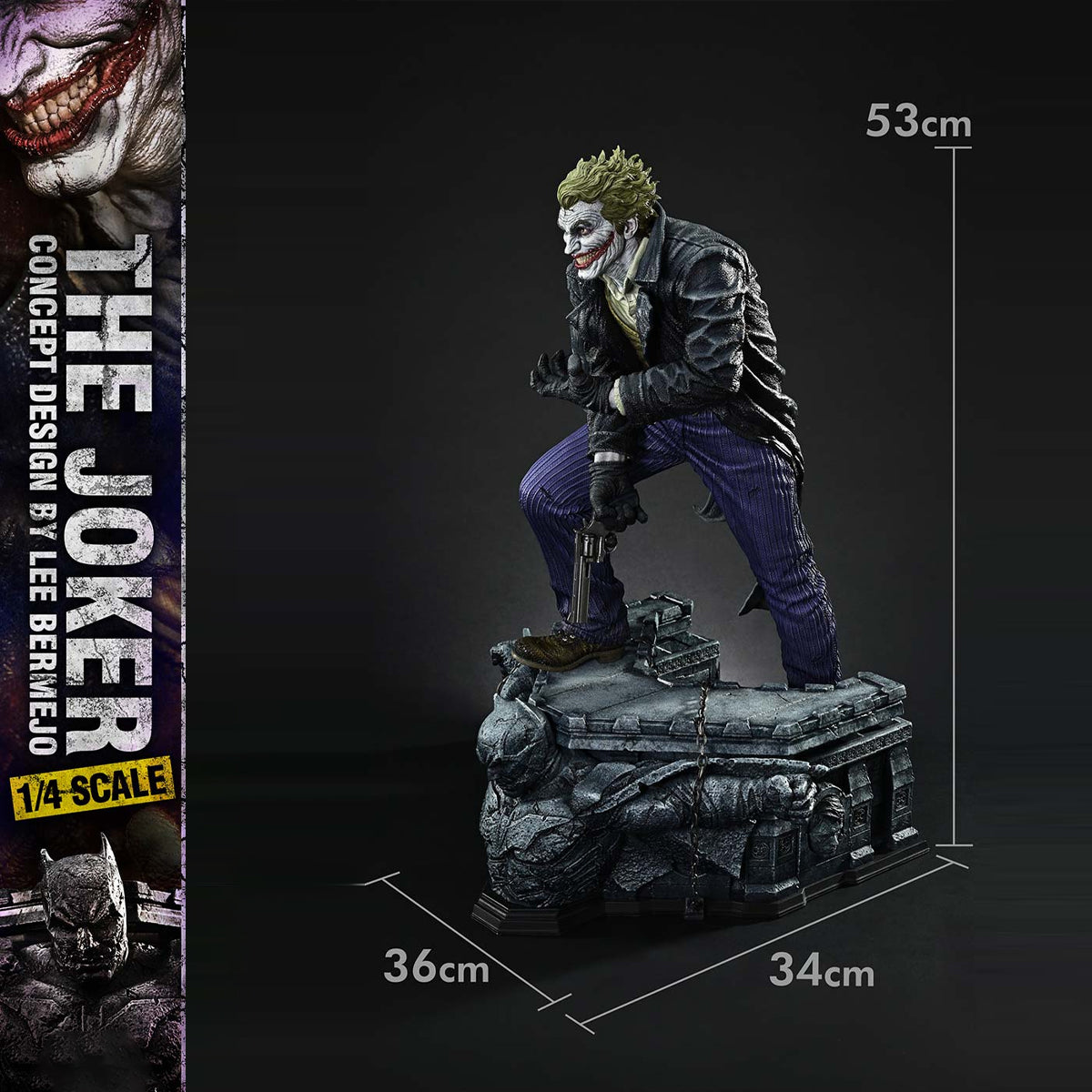 Ultimate Premium Masterline Batman (Comics) The Joker (Concept Design by Lee Bermejo)