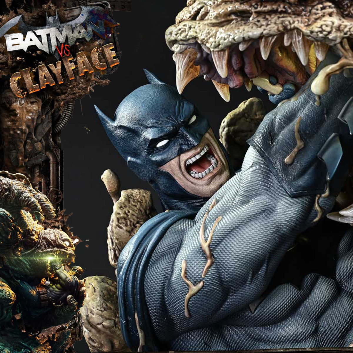 Ultimate Premium Masterline Batman (Comics) Batman Vs Clayface Deluxe Version (UPMDC-16DX)