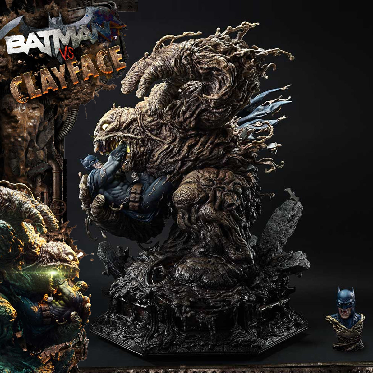 Ultimate Premium Masterline Batman (Comics) Batman Vs Clayface Deluxe Version (UPMDC-16DX)