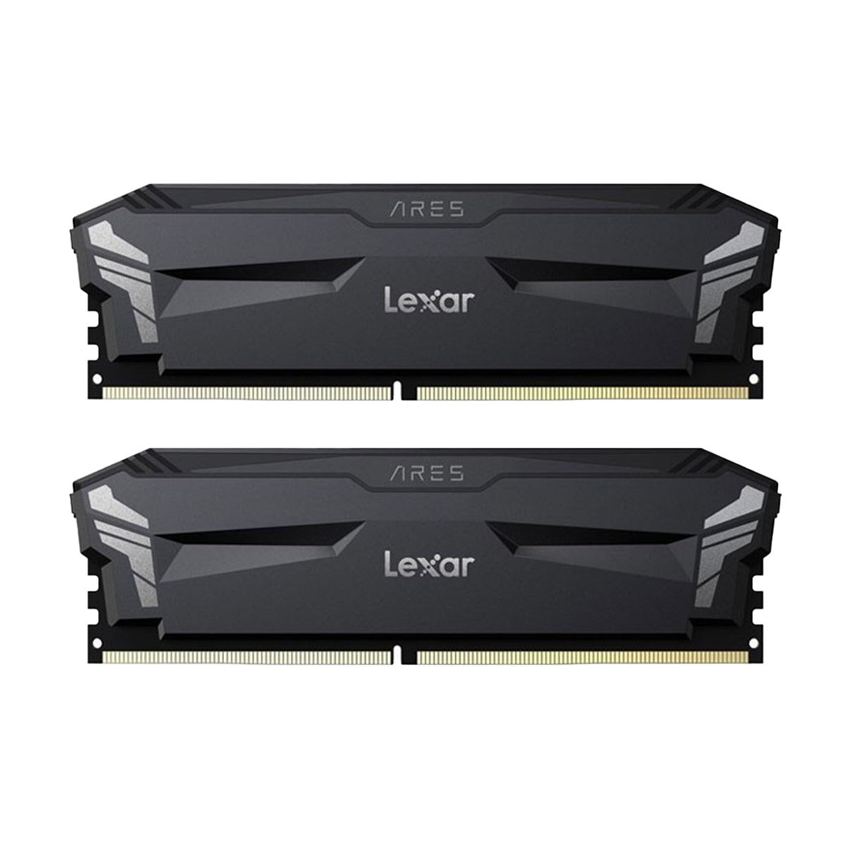 Lexar Ares DDR4 RGB 16GB (2x8GB) 3600Mhz XMP OC Gaming Desktop Memory With Heatsink (Black)