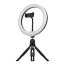 Streamplify Light 10 Ring Light 10Inch/ 26cm 3 Temp Modes (Tripod & Mounts)