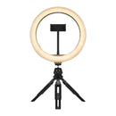 Streamplify Light 10 Ring Light 10Inch/ 26cm 3 Temp Modes (Tripod & Mounts)
