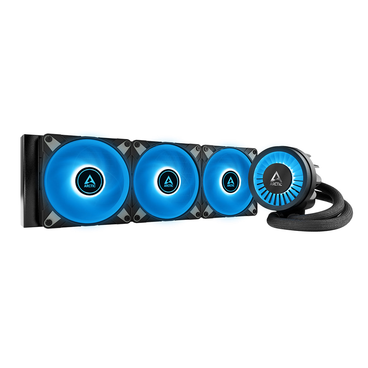 Arctic Liquid Freezer III 360 A-RGB Multi Compatible AIO CPU Water Cooler (Black, White)