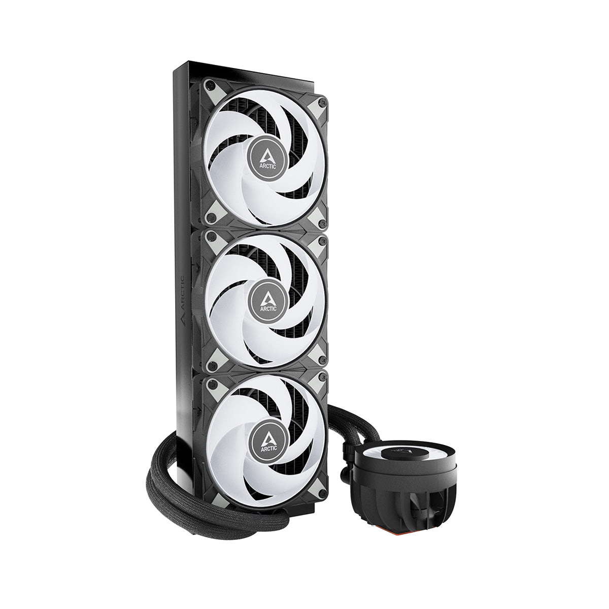 Arctic Liquid Freezer III 360 A-RGB Multi Compatible AIO CPU Water Cooler (Black, White)