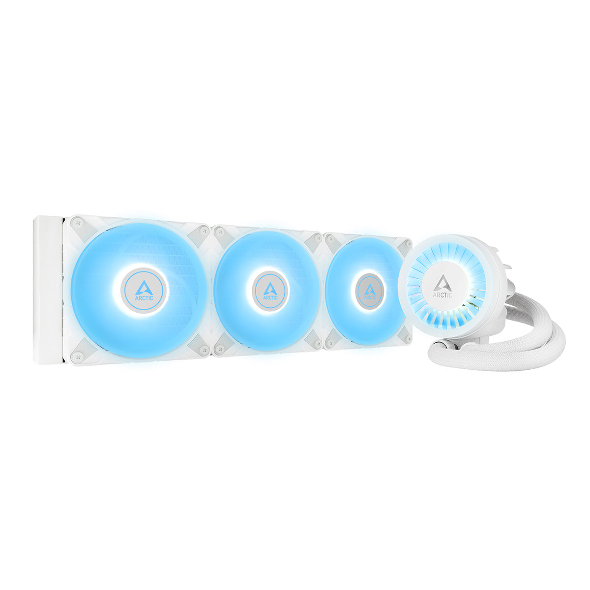 Arctic Liquid Freezer III 360 A-RGB Multi Compatible AIO CPU Water Cooler (Black, White)