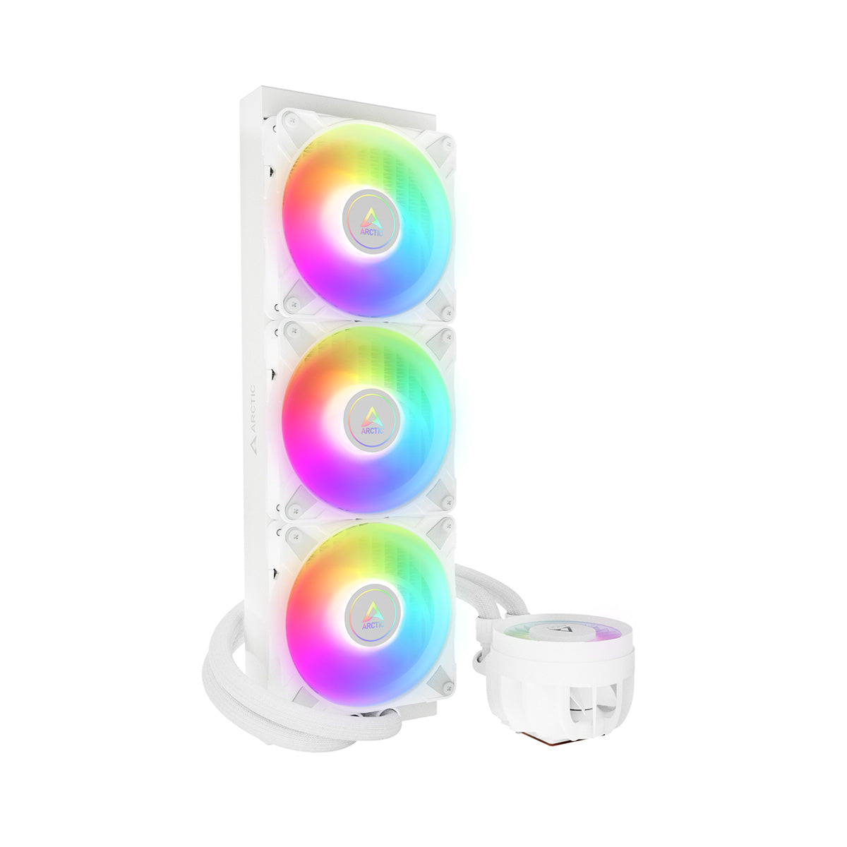 Arctic Liquid Freezer III 360 A-RGB Multi Compatible AIO CPU Water Cooler (Black, White)