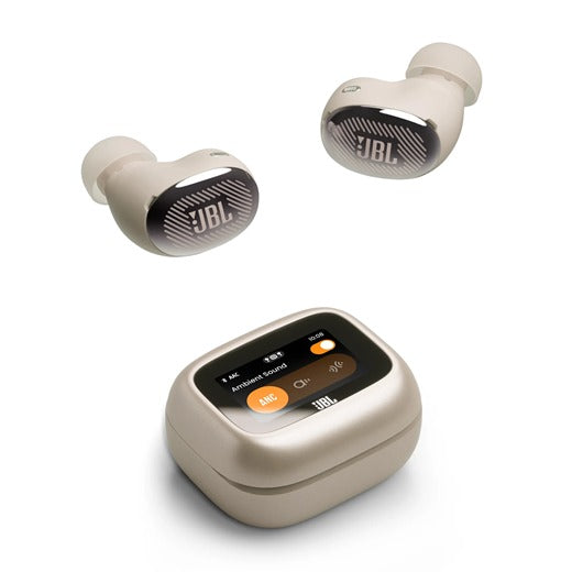 JBL Live Buds 4 True Wireless In-Ear Noise Cancelling Earbuds with Smart Charging Case (Black, Blue, Green, Orange, Silver, Champagne, Purple)