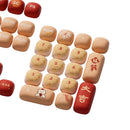 Akko Lucky Tangerine Keycap Set MOG Profile 137 Keys