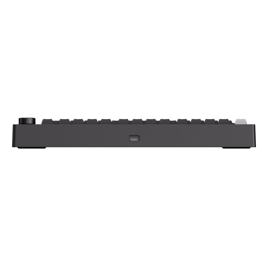 MonsGeek M1 V5 VIA White on Black Aluminum Case Multi-Mode RGB Hot-Swappable Mechanical Keyboard