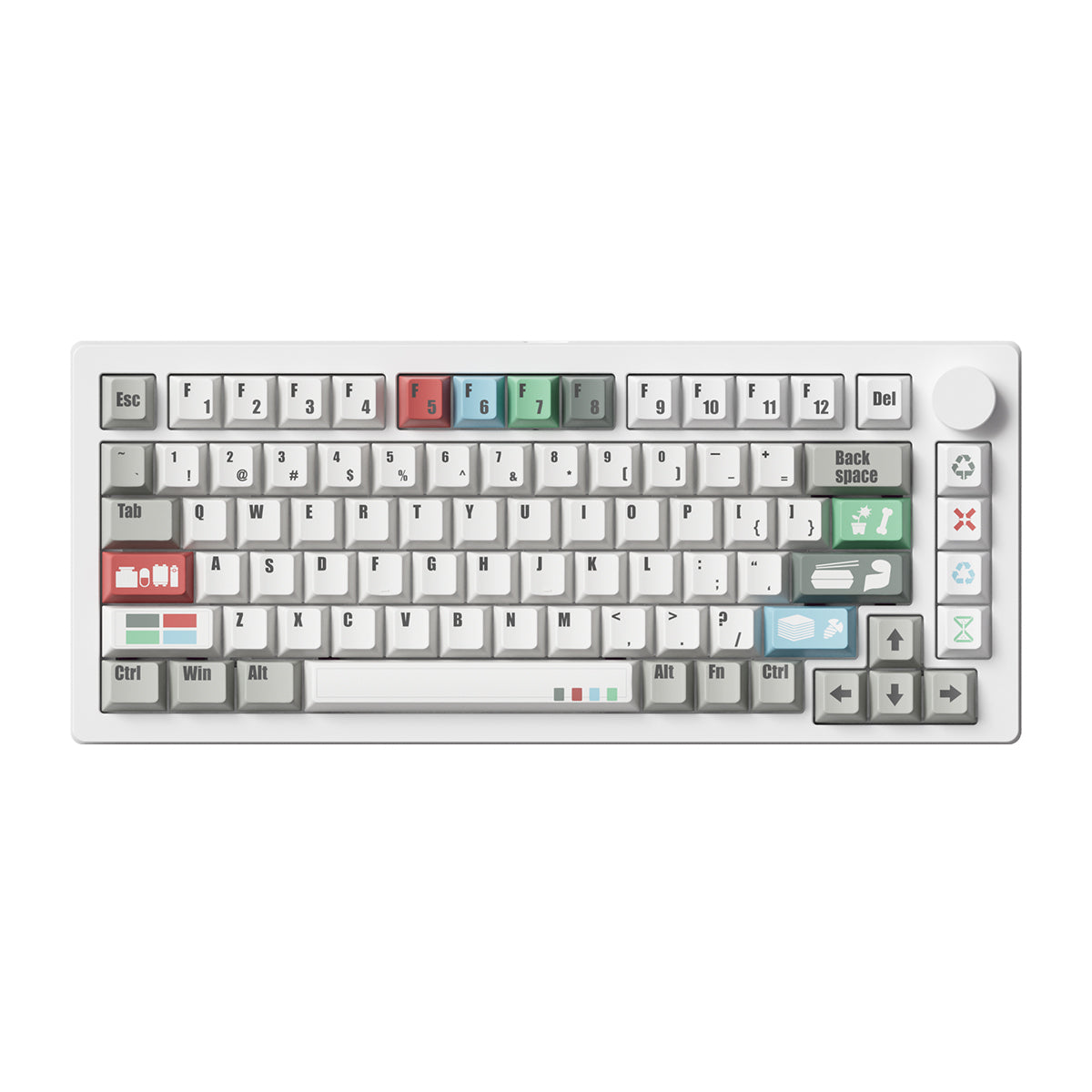 MonsGeek M1 V5 VIA Recycling Aluminum Case Multi-Mode RGB Hot-Swappable Mechanical Keyboard