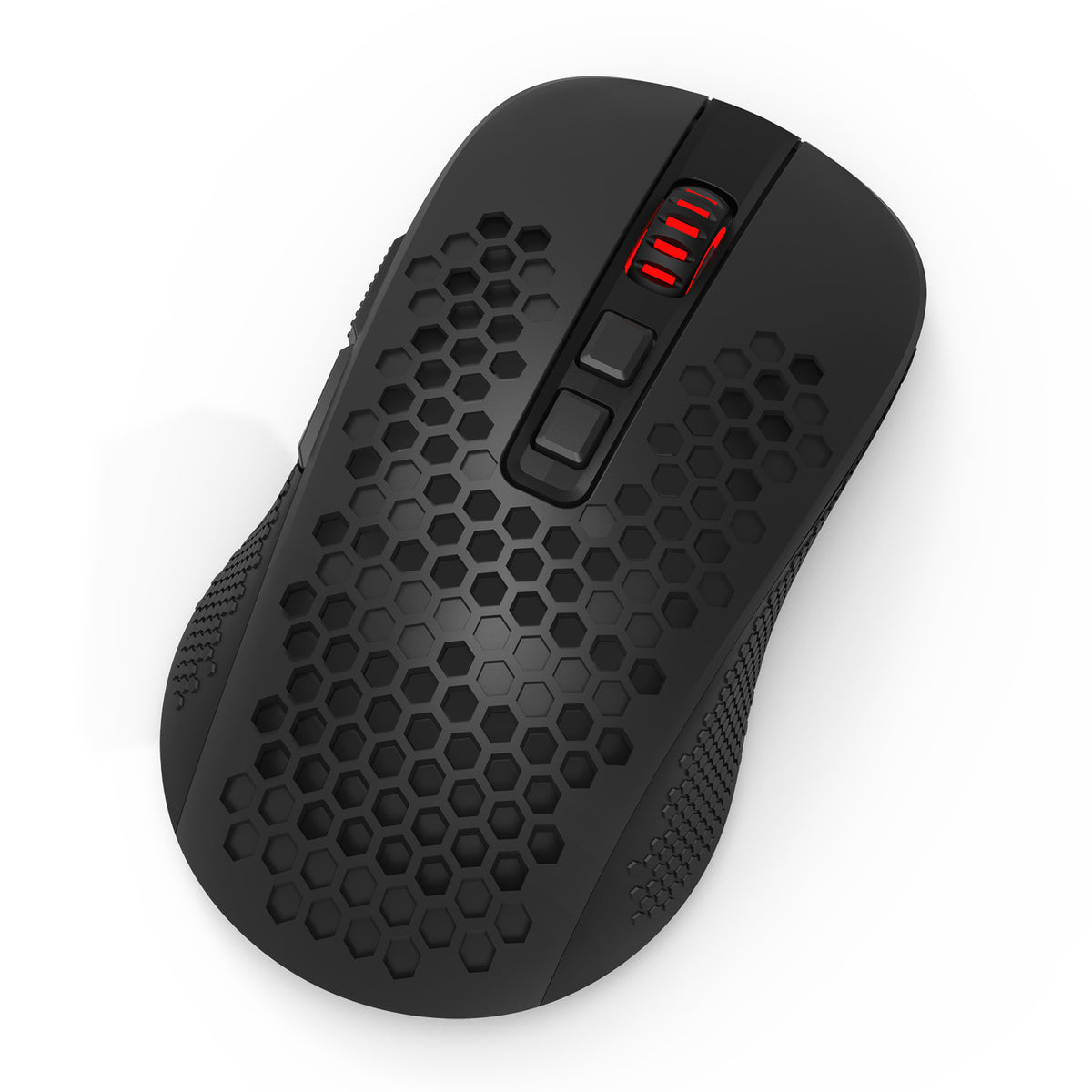 Redragon Hana M694 RGB Tri-Mode 72000DPI Lightweight Honeycomb Gaming Mouse (Black)