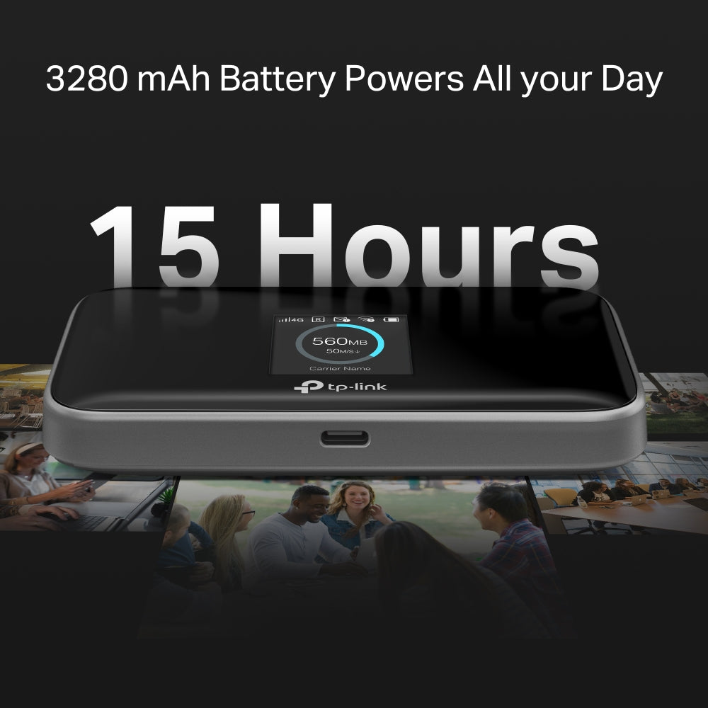 TP-Link 600 MBPS LTE-Advanced Mobile Wi-Fi (M7750)