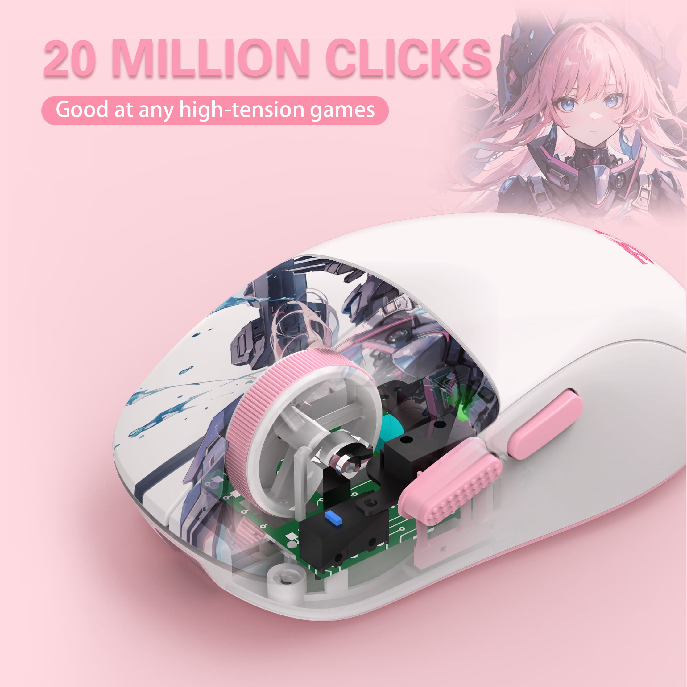 Redragon KLYAMOOR Pro Standard Ayaka Edition Gaming Mouse