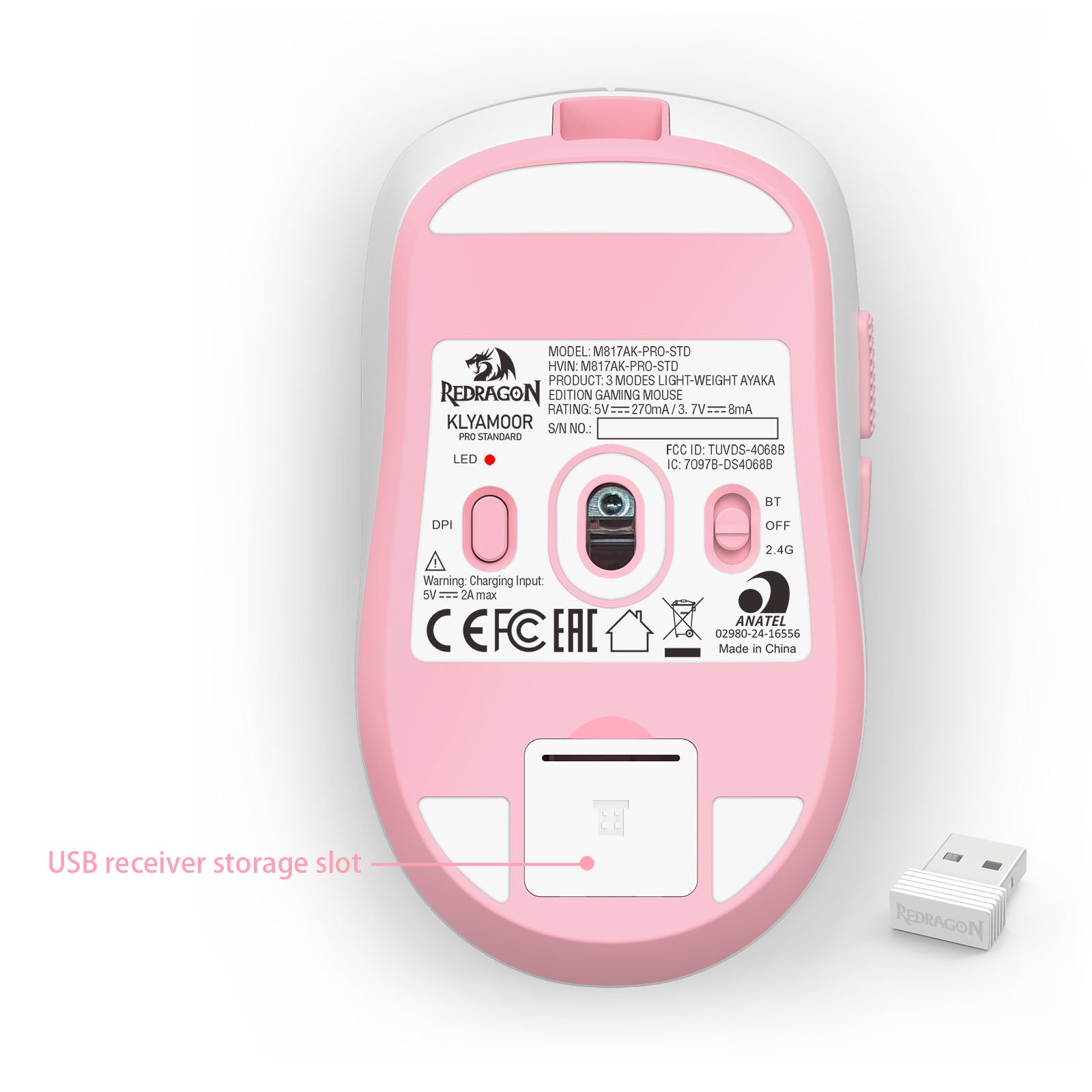 Redragon KLYAMOOR Pro Standard Ayaka Edition Gaming Mouse