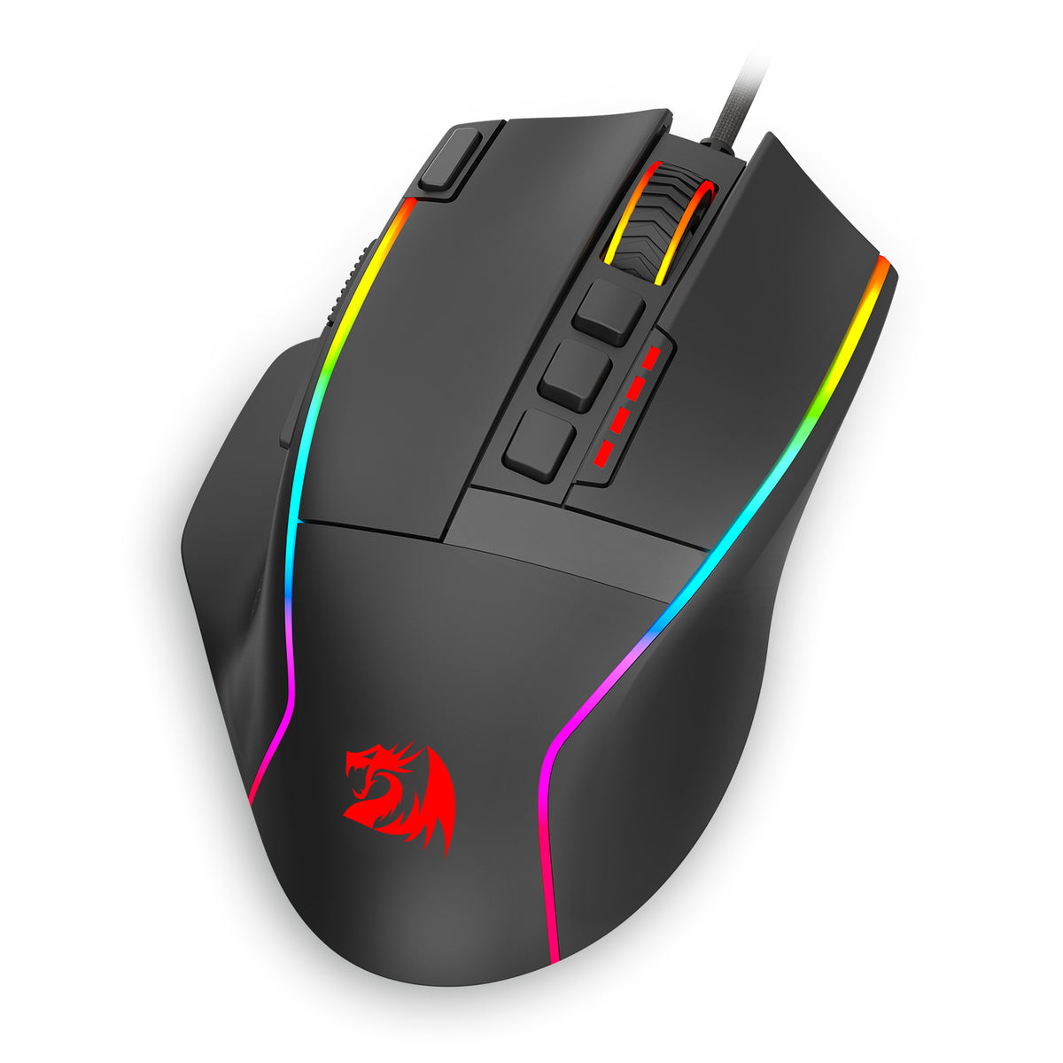 Redragon M915-RGB Swain Wired Gaming Mouse (Black)
