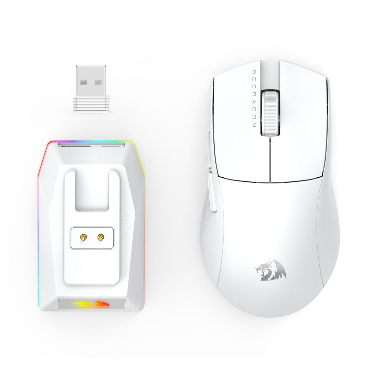 Redragon K1ng Max 45000 DPI 3-Mode RGB Wireless Gaming Mouse