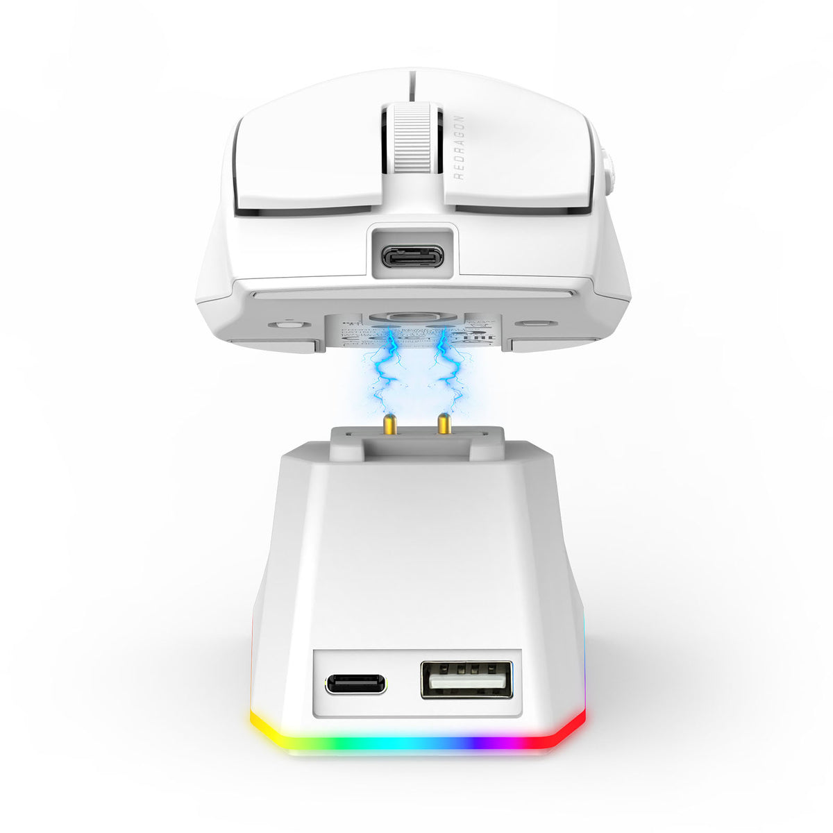 Redragon K1ng Max 45000 DPI 3-Mode RGB Wireless Gaming Mouse