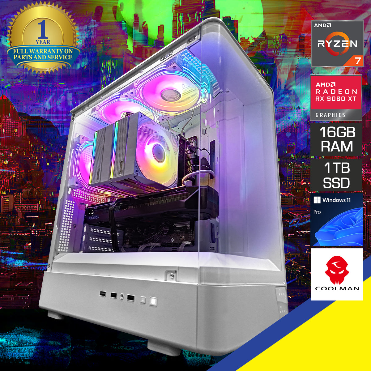 Aurora Astra White Desktop Gaming PC