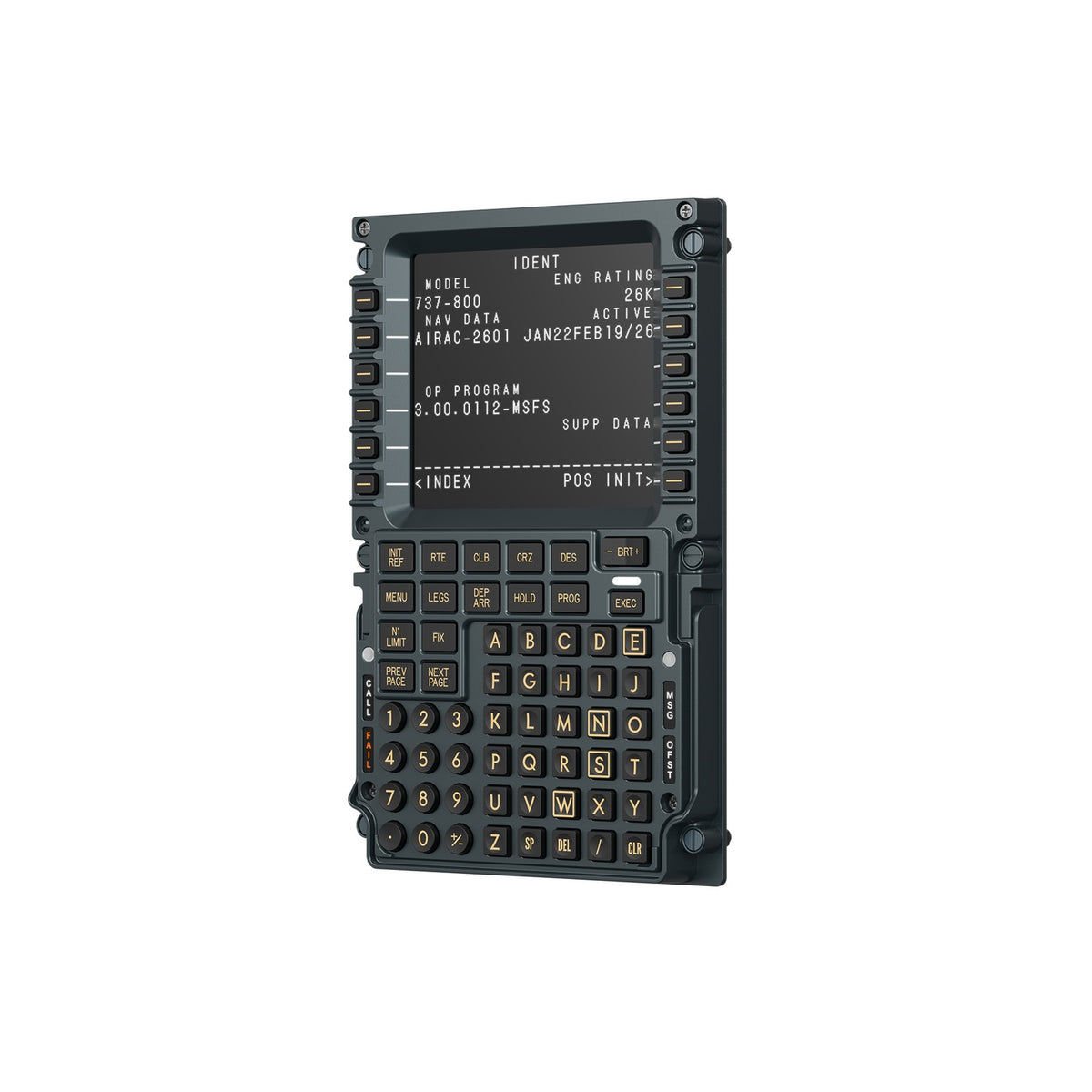 Moza Flight MB7F Flight Computer Display (AS026)