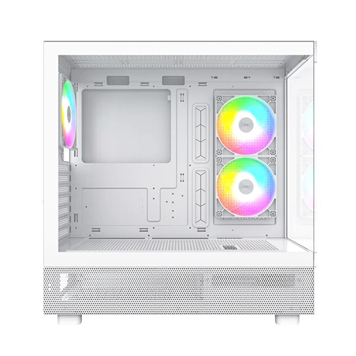 Montech XR Mid Tower ATX PC Case (Black, White)