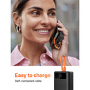 JSAUX 65W Fast Charging 20000mAh Portable Power Bank (Black) (PB6501)