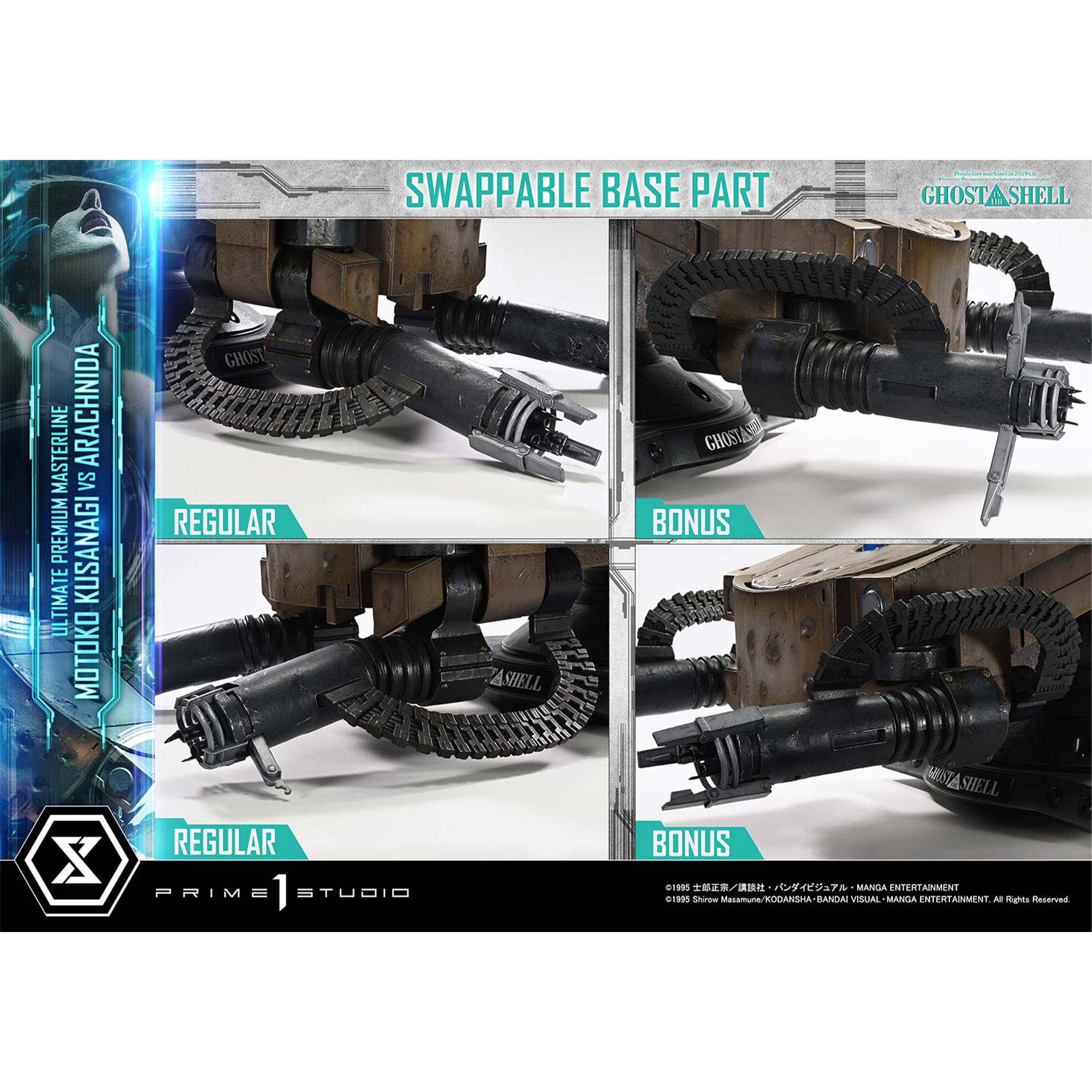 Ultimate Premium Masterline Ghost in the Shell Motoko Kusanagi VS Arachnida (Regular Version) Pre-Order Downpayment